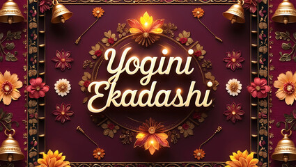 Yogini Ekadashi is a sacred Hindu fast observed in Ashadha, honoring Lord Vishnu and divine feminine energy for spiritual growth, discipline, and liberation from sins