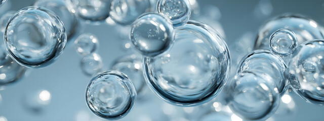 water drops on glass