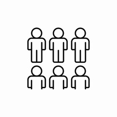 society people icon sign vector