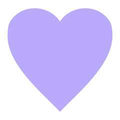 heart symbol in bright neon color