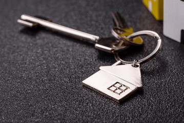 Keys, real estate, your own home or business premises purchased with a mortgage. Property and keys