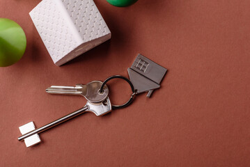Keys, real estate, your own home or business premises purchased with a mortgage. Property and keys