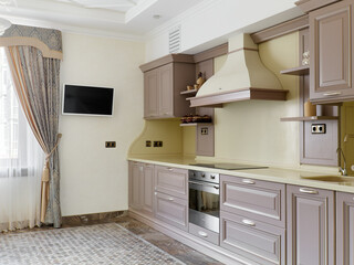 interior design. interior photography of an apartment for rent. One-room apartment with a simple and cozy design. High quality photo