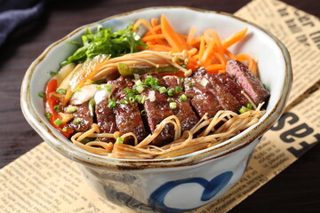 food, japanese cuisine, delicious, japanese style beef donburi