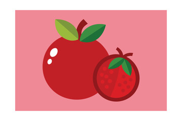Red Fruit Pomegranate Whole And Half Pomegranate