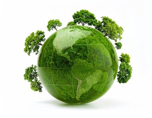 Green Earth with Trees (2)