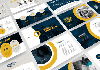 Business Presentation Slide Deck  Template