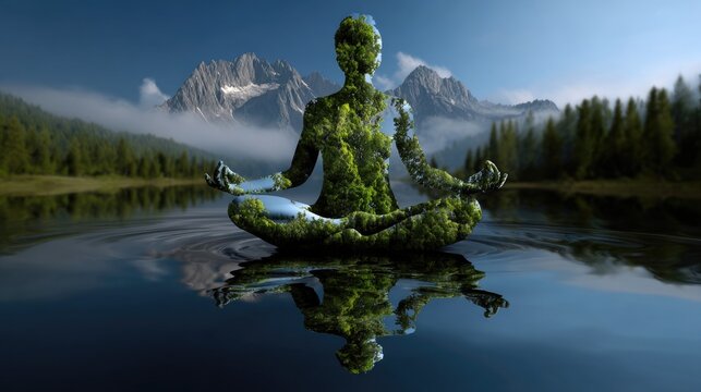 Holistic whole presence: conscious unity, balanced awareness, natural connection, emotional clarity, mindful alignment, spiritual depth, internal harmony, complete structure, subtle rhythm