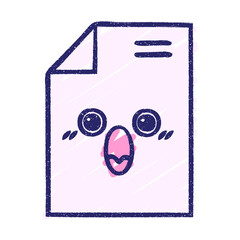 Letter Chalk Drawing in bright neon color