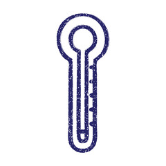 Cold Temperature Charcoal Drawing in bright neon color