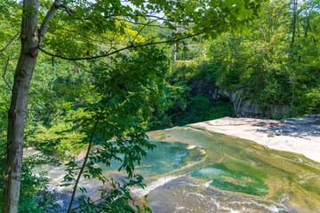 Bridal Veil Falls in Cuyahoga Valley National Park