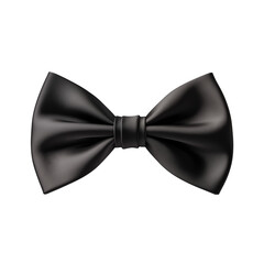 black bow tie transparent PNG set bundle, isolated background