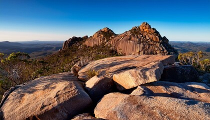 Obraz premium narrabri sawn rocks at mount kaputar