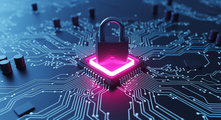 Cyber ​​security and data protection, internet network security, protect business and financial transaction data from cyber attack, user private data security encryption	