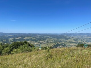 view from the top of mountain