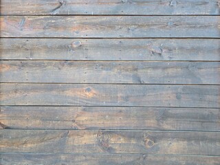 a wall built of old wood