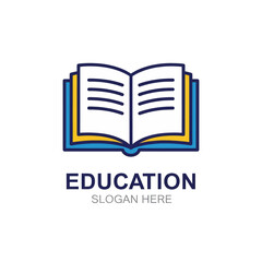 Academic Education Logo Vector Illustration