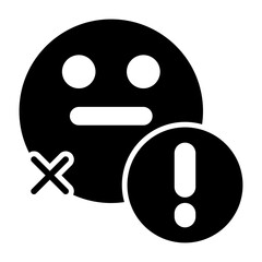 Deepfake Detection Solid Style Icon