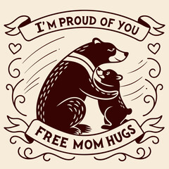 vector illustration of a polar bear