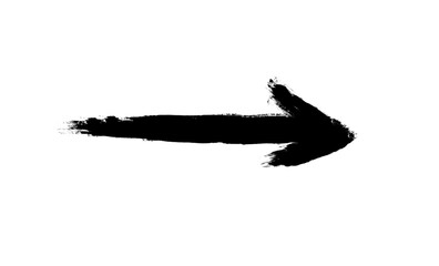 Arrow grunge vector. Doodle, hand drawn arrow grunge vector.