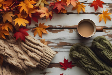 Autumn still life with yellow maple leaves autumn, leaf, fall, leaves, nature, maple, season, yellow,

