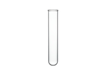 Illustration of Glass Test Tube for Scientific Laboratory Research