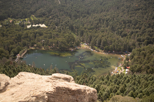 viewpoint of El Cedral in Mineral del Chico, Hidalgo, Mexico