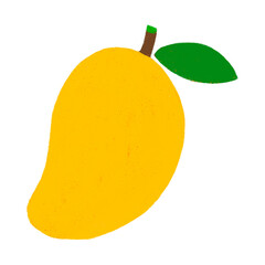 mango Fruit 망고 신선한 과일 손그림 일러스트