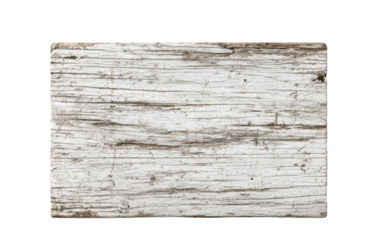 A white wooden board with a lot of scratches and marks on it