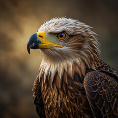 Naklejka premium american bald eagle
