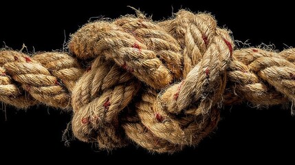 Intricate Knot: A Study in Texture and Form