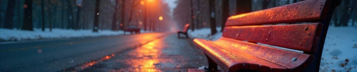 Cozy Heated Outdoor Bench Warmth and Comfort for Parks, Stadiums, and Bus Stops