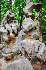 The Chinese Garden of Friendship. This garden was modelled after the classic private gardens of the Ming Dynasty and offers an insight into Chinese heritage and culture. Sydney, 2020