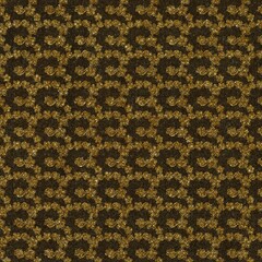 Luxury Golden Lace Pattern on Dark Fabric
