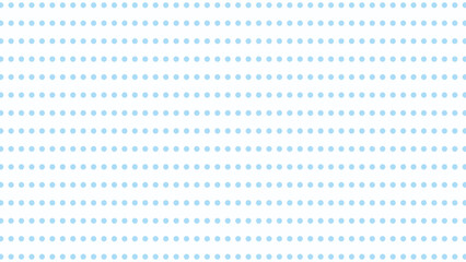 Cute light blue polka dot background vector. Sweet, seamless pattern for baby, nursery, textiles, and design projects.