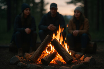 キャンプファイヤー