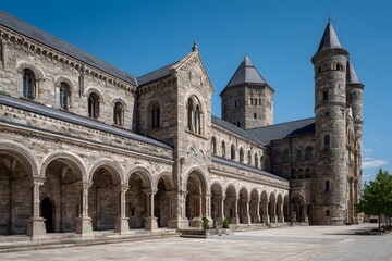 Obraz premium Speyer Cathedral Romanesque Architecture Germany.