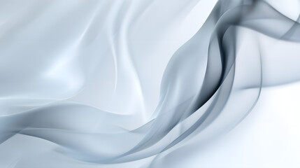 Obraz premium Flowing Silk Fabric Drape