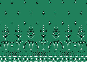 raditional Asian Wallpaper ,green fabric