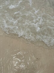 waves on the beach