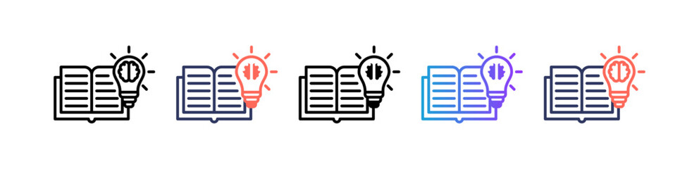 Knowledge multiple icon