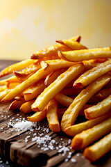 French fries close up
