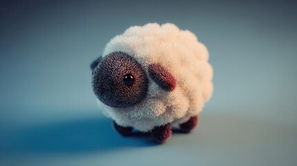 Stuffed sheep figurine product image