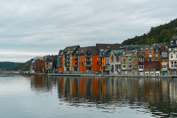 Beautiful town of Dinant in Belgium