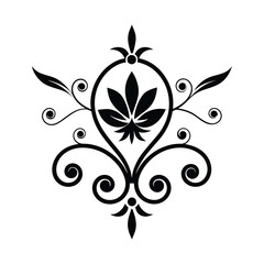 beautiful elegant floral vector illustration designs.