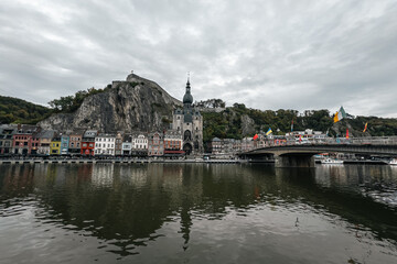 Beautiful town of Dinant in Belgium