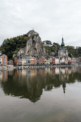 Beautiful town of Dinant in Belgium