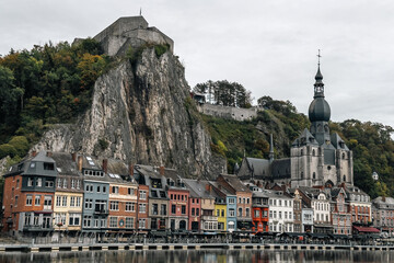 Beautiful town of Dinant in Belgium
