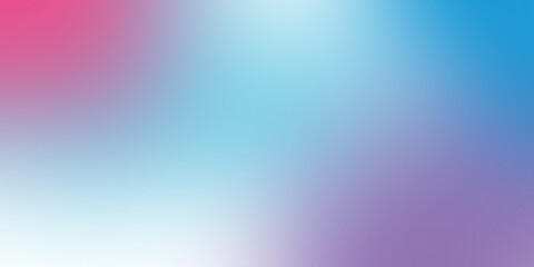 A modern abstract background featuring a smooth gradient blend of blue,pink and purple