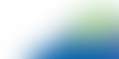 A modern abstract background featuring a smooth gradient blend of green and blue